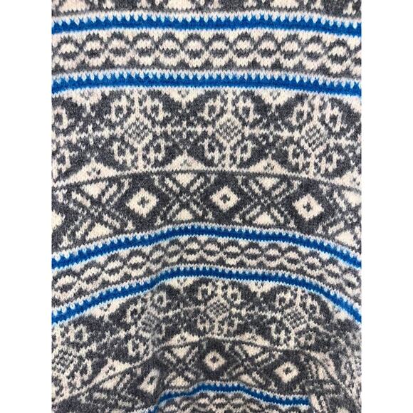 Britches Shetland Wool Sweater L Fair Isle Winter Knit Vintage 80s 90s - Picture 5 of 7
